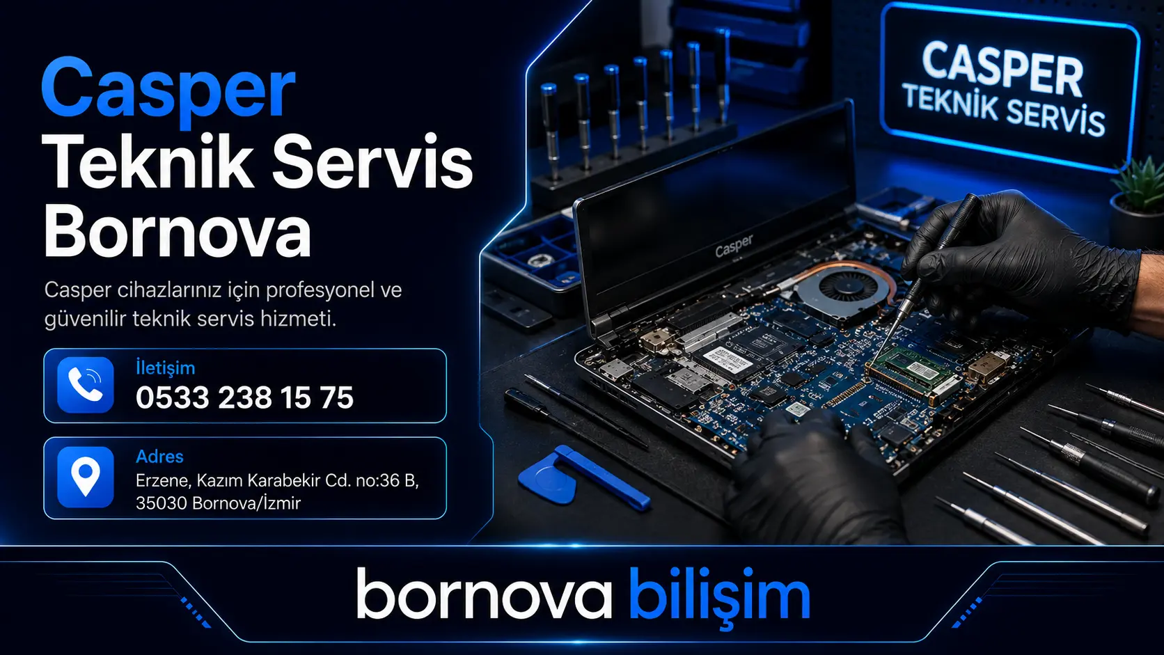 Casper teknik servis Bornova