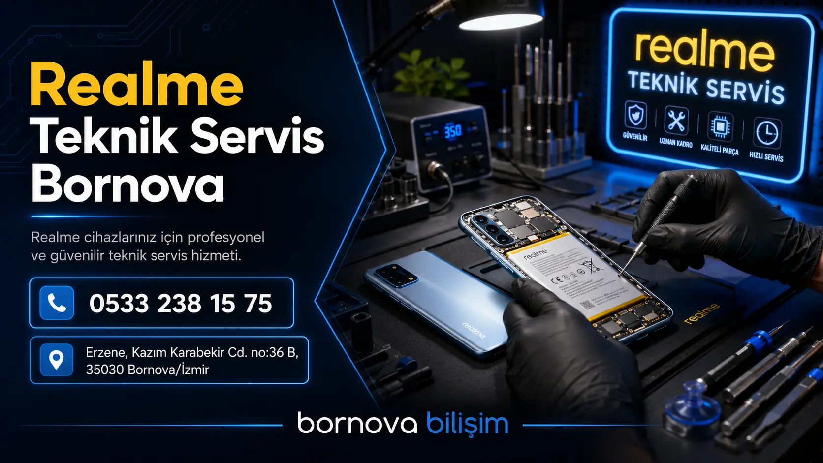 Realme Teknik Servis Bornova